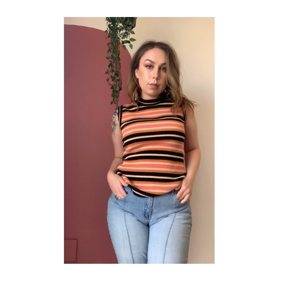 Thrifted Striped Tank Top - Picture 2 of 2